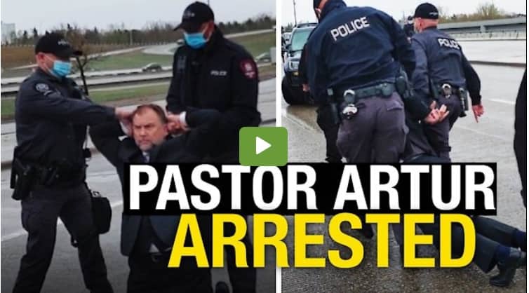 Canadian Hero Pastor Artur Arrested By Swatt Team