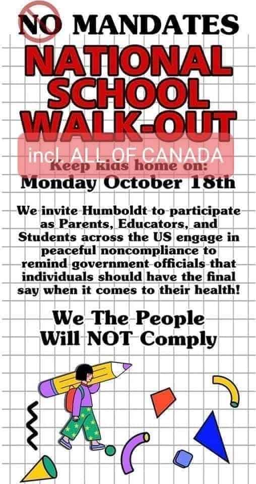 MonOct18schoolWalkOutHumbolt MonOct18schoolWalkOutHumbolt